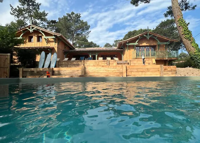 Magnifique Maison A 20 M De La Vue Bassin 别墅